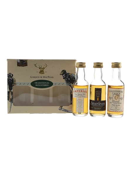 Gordon & MacPhail Traditional Miniatures Set Imperial, Inverleven, Port Ellen 3 x 5cl / 40%