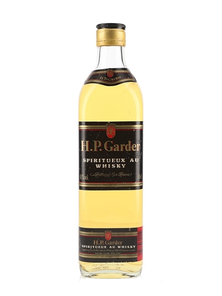 H.P. Garder Spiritueux Au Whisky (Whisky Spirit) Bottled 1990s 70cl / 40%