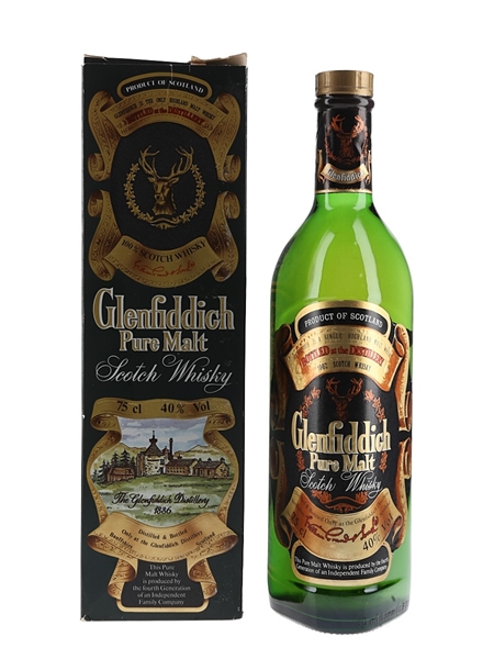 Glenfiddich Pure Malt Bottled 1980s 75cl / 40%