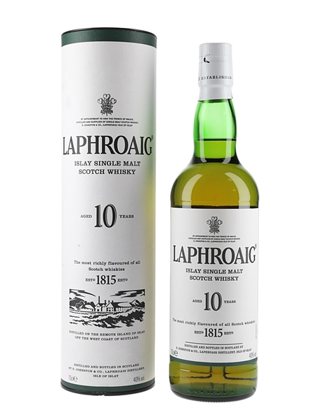 Laphroaig 10 Year Old  70cl / 40%