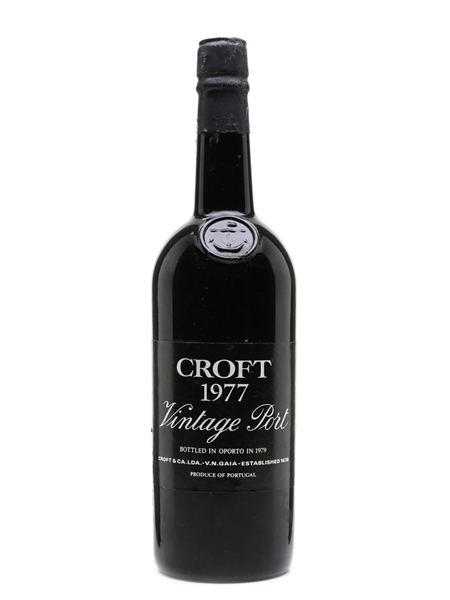 Croft 1977 Vintage Port Bottled 1979 75cl