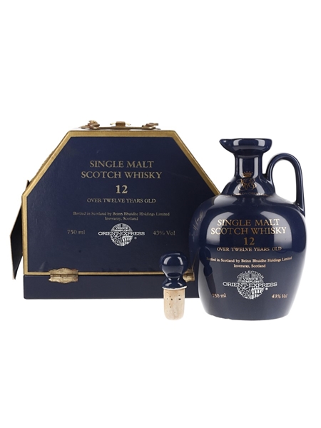 Venice-Simplon Orient Express 12 Year Old Ceramic Decanter  75cl / 43%