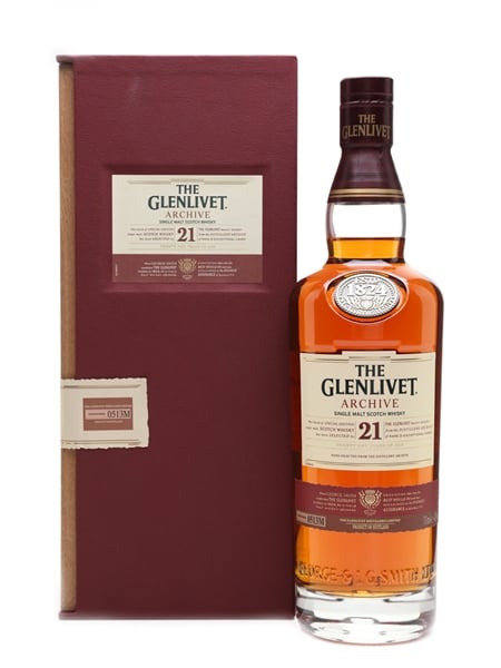 Glenlivet Archive 21 Year Old Batch Number 0513M 70cl / 43%