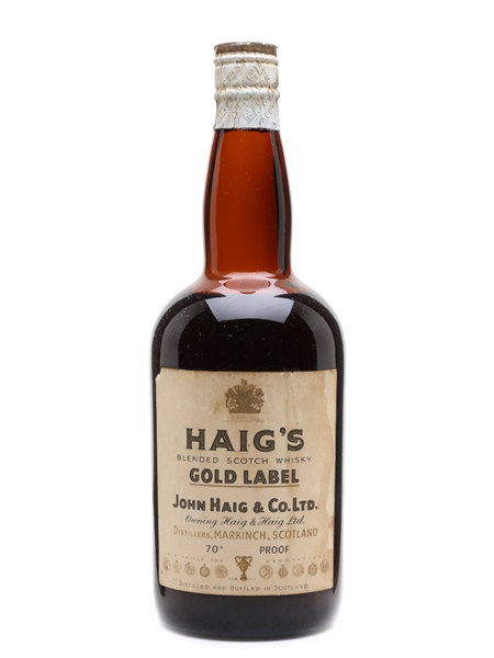 Haig Gold Label Spring Cap Bottled 1950s 75cl / 40%