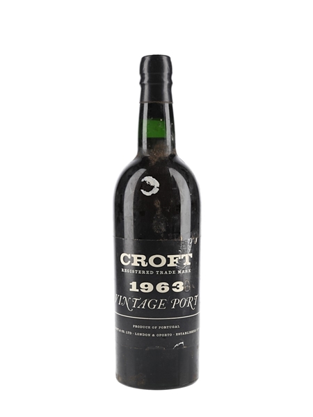 1963 Croft Vintage Port  75cl