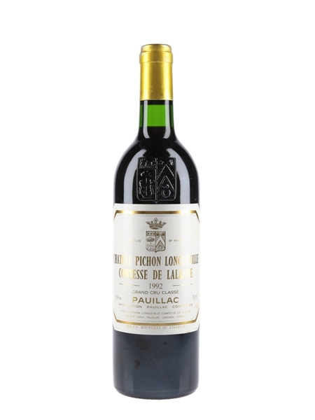 1992 Chateau Pichon Longueville Comtesse De Lalande Grand Cru Classe 75cl / 12.5%