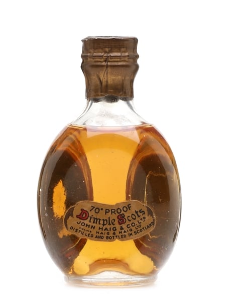 Haig's Dimple Spring Cap Miniature Bottled 1950s 5cl / 40%