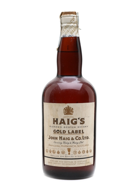 Haig's Gold Label Spring Cap Bottled 1950s 75.7cl / 40%