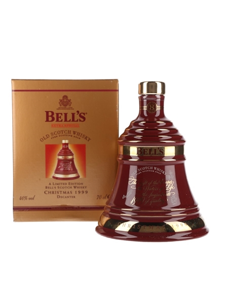 Bell's Christmas 1999 8 Year Old Ceramic Decanter  70cl / 40%