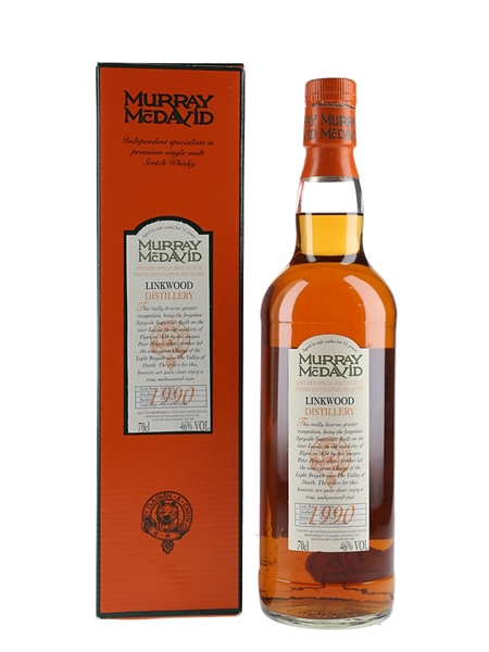 Linkwood 1990 11 Year Old Bottled 2002 - Murray McDavid 70cl / 46%