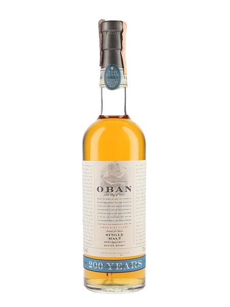 Oban 14 Year Old 200th Anniversary Bottled 1990s 70cl / 43%