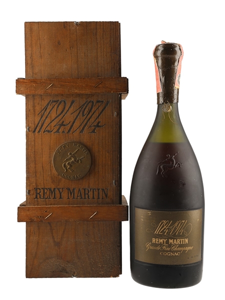 Remy Martin 250th Anniversary Cognac Bottled 1974 - Sagna & Figli 75cl / 40%