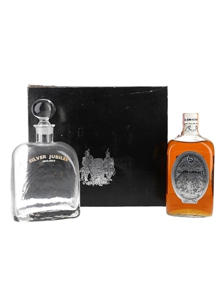 Glen Grant 25 Year Old Silver Jubilee 1952-1977 Bottled 1970s - Giovinetti 75cl / 43%