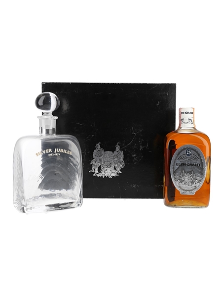 Glen Grant 25 Year Old Silver Jubilee 1952-1977 Bottled 1970s - Giovinetti 75cl / 43%