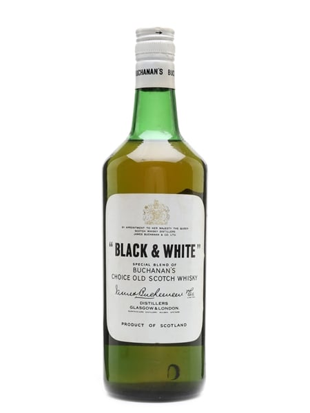 Black & White Bottled 1970s 75cl / 40%