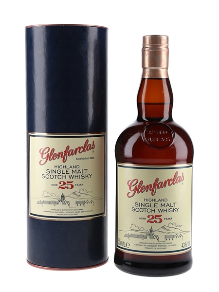 Glenfarclas 25 Year Old Bottled 2018 70cl / 43%