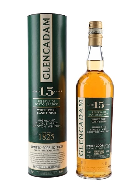 Glencadam 2006 15 Year Old White Port Finish Bottled 2021 70cl / 46%