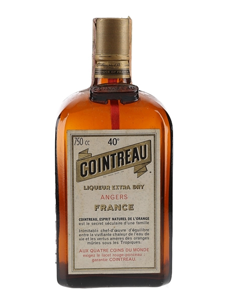 Cointreau Extra Dry Bottled 1960s-1970s 75cl / 40%