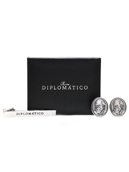 Diplomatico Cufflinks & Tie Pin  