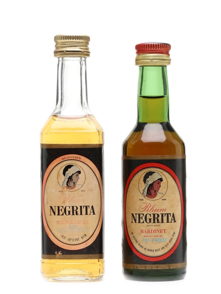 Bardinet Rhum Negrita  2 x 5cl / 40%