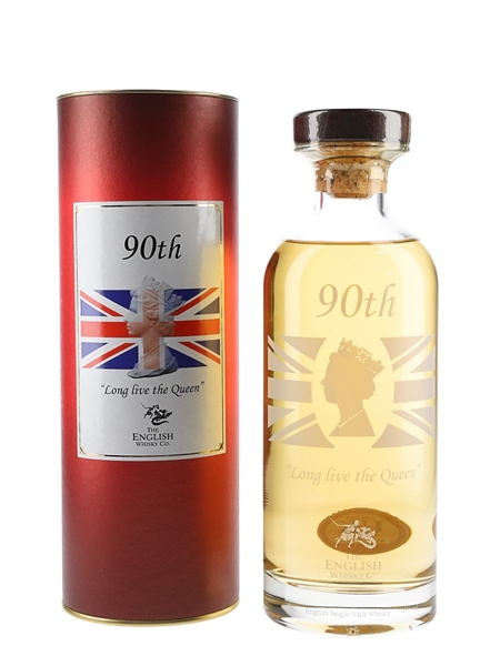 The English Whisky Co. 90th Birthday of Queen Elizabeth II 'Long Live The Queen' 70cl / 46%