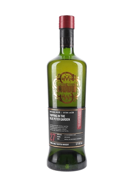 Glenlossie 1992 27 Year Old SMWS 46.95 Tripping In The Blue Peter Garden 70cl / 52.7%