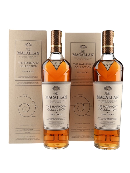 Macallan The Harmony Collection Fine Cacao  2 x 70cl / 40%