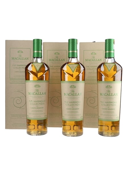 Macallan The Harmony Collection Green Meadow Travel Exclusive 3 x 70cl / 40.2%