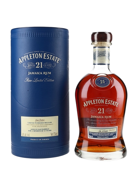 Appleton Estate 21 Year Old Bottled 2013 75cl / 43%