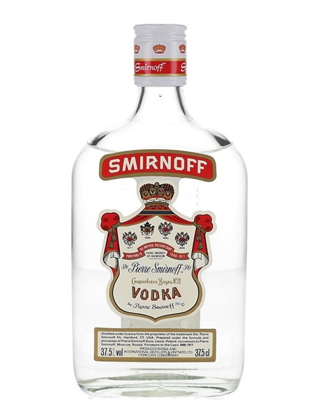 Smirnoff Red Label Bottled 1980s 37.5cl / 37.5%