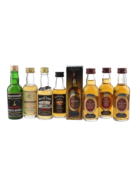 Assorted Single Malt Scotch Whisky  7 x 5cl