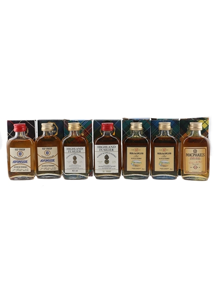 Assorted Blended Scotch Whisky  7 x 5cl