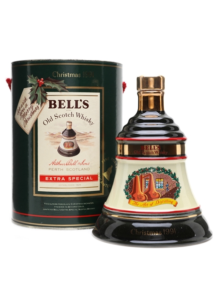 Bell's Christmas 1991 Decanter The Art Of Distilling 70cl / 40%