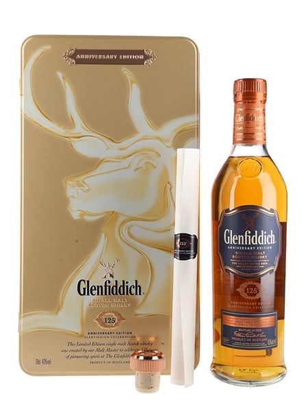 Glenfiddich 125th Anniversary Edition Bottled 2012 70cl / 43%