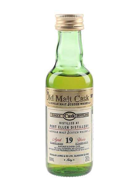 Port Ellen 19 Year Old Old Malt Cask - Douglas Laing - Japanese Import 5cl / 50%