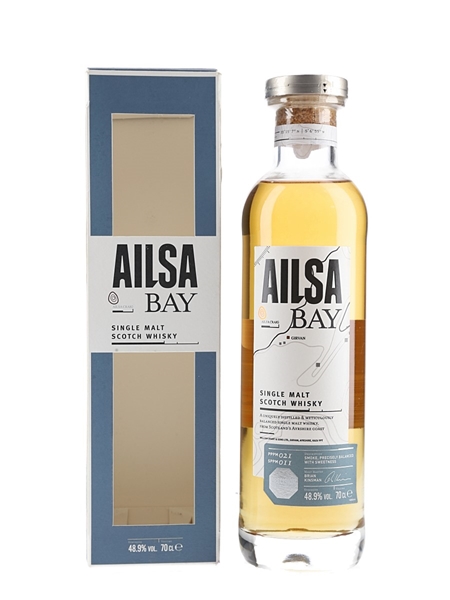 Ailsa Bay Single Malt Scotch Whisky  70cl / 48.9%