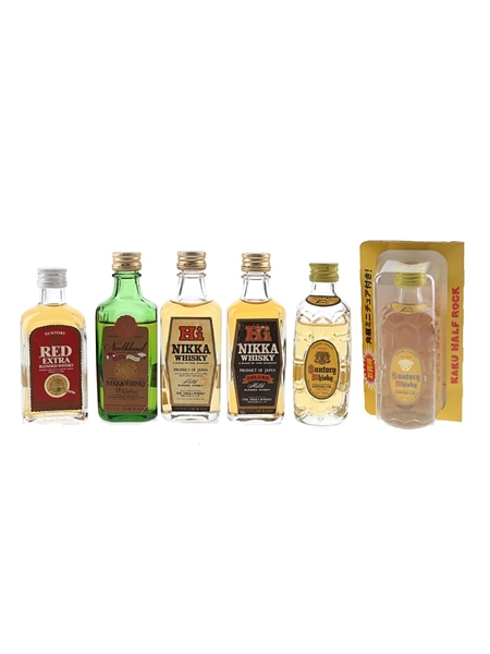 Assorted Japanese Whisky  6 x 5cl