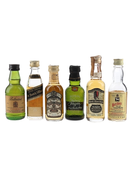 Assorted Blended Scotch Whisky  6 x 5cl