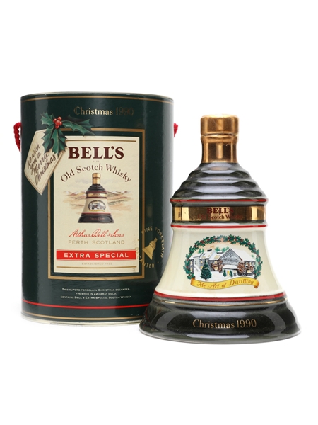 Bell's Ceramic Decanter Christmas 1990 75cl / 43%