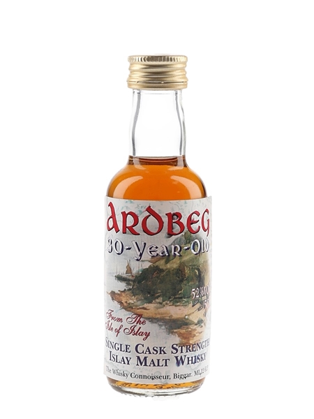 Ardbeg 30 Year Old Single Cask Miniature The Whisky Connoisseur 5cl / 52%