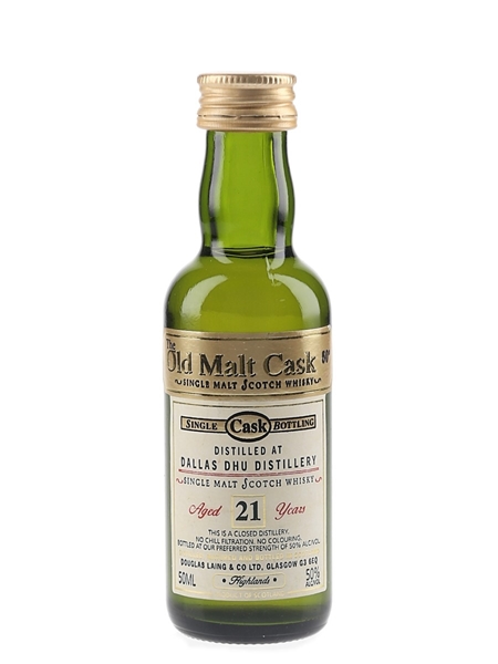 Dallas Dhu 21 Year Old Old Malt Cask - Douglas Laing 5cl / 50%