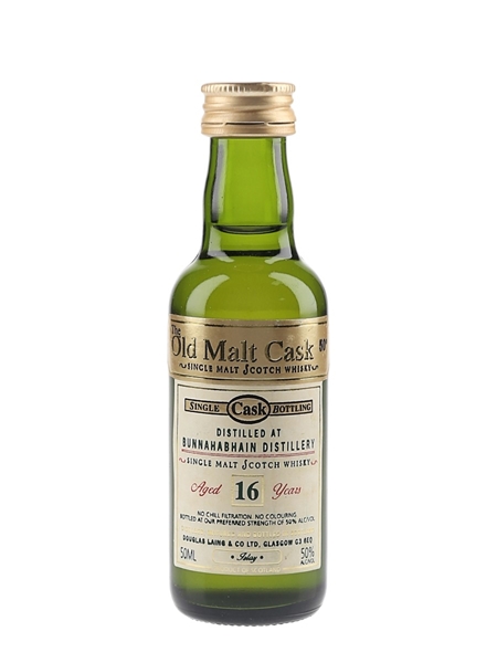 Bunnahabhain 16 Year Old Old Malt Cask - Douglas Laing 5cl / 50%