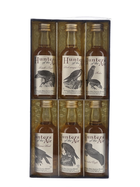 Hunters Of The Air Highland Malt The Whisky Connoisseur 6 x 5cl / 40%