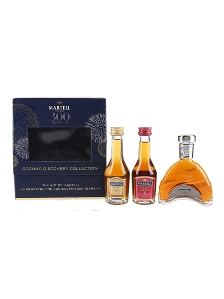 Martell Cordon Tricentenaire 1715 - 2015 3 x 5cl cl / 40%