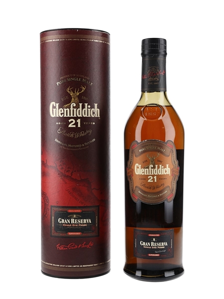 Glenfiddich 21 Year Old Havana Reserve Cuban Rum Finish 70cl / 40%