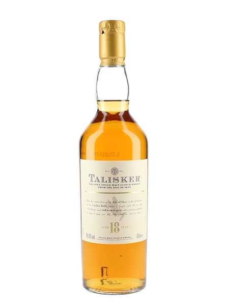 Talisker 18 Year Old  70cl / 45.8%