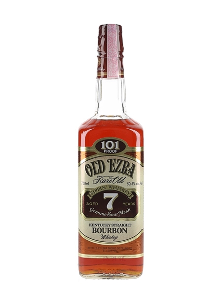 Ezra Brooks 7 Year Old 101 Proof  75cl / 50.5%