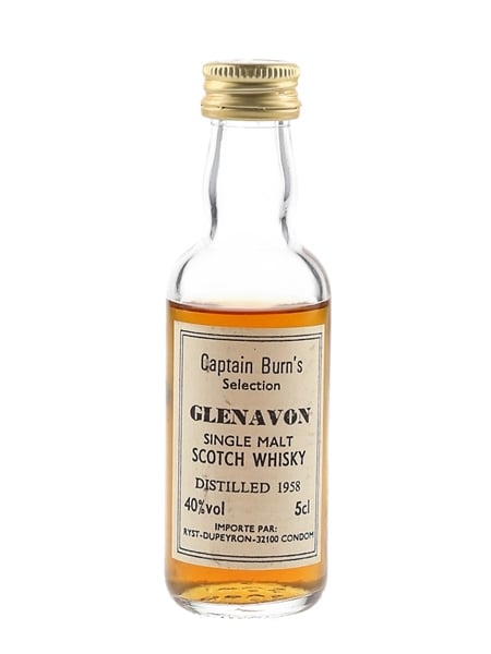 Glenavon 1958 Captain Burn's Selection 5cl / 40%