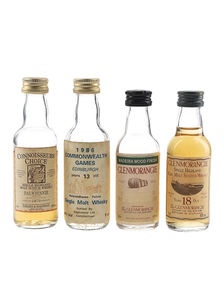 Assorted Highland Single Malt Scotch Whisky  4 x 5cl