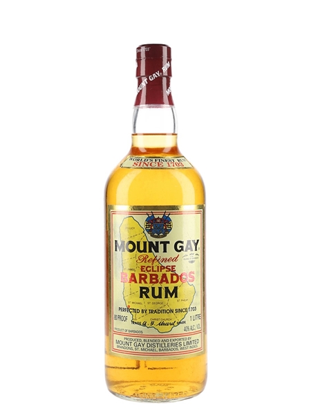 Mount Gay Aged Rum Barbados Sugar Cane Brandy 100cl / 40%